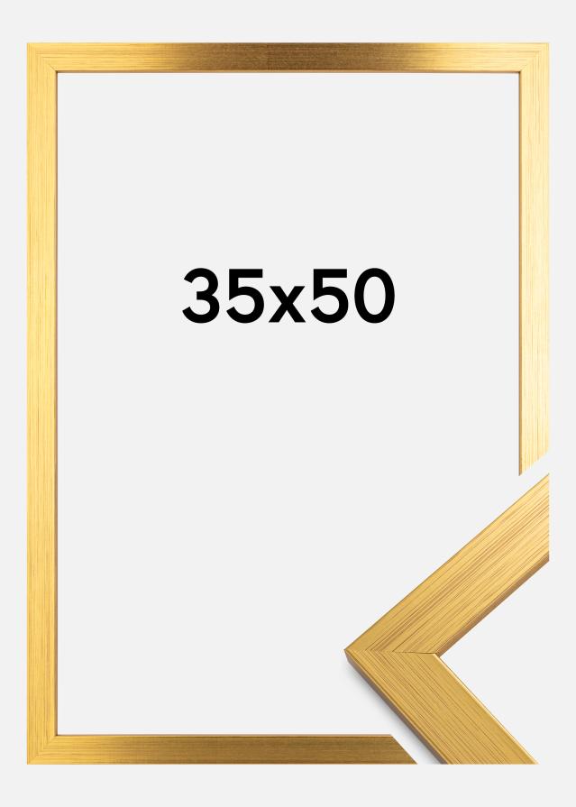 Keret Gold Wood 35x50 cm