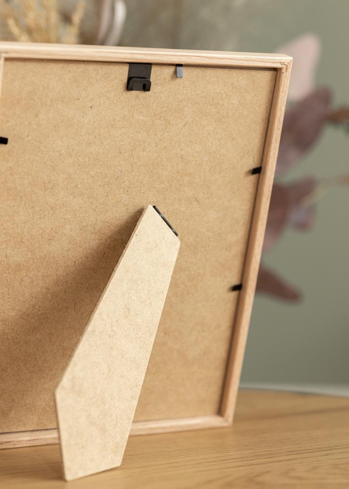 Keret Vékony Tölgy 20x30 cm - Paszpartu Fekete 15x21 cm (A5)