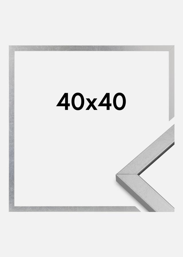 Keret Minerva Akrilüveg Ezüst 40x40 cm