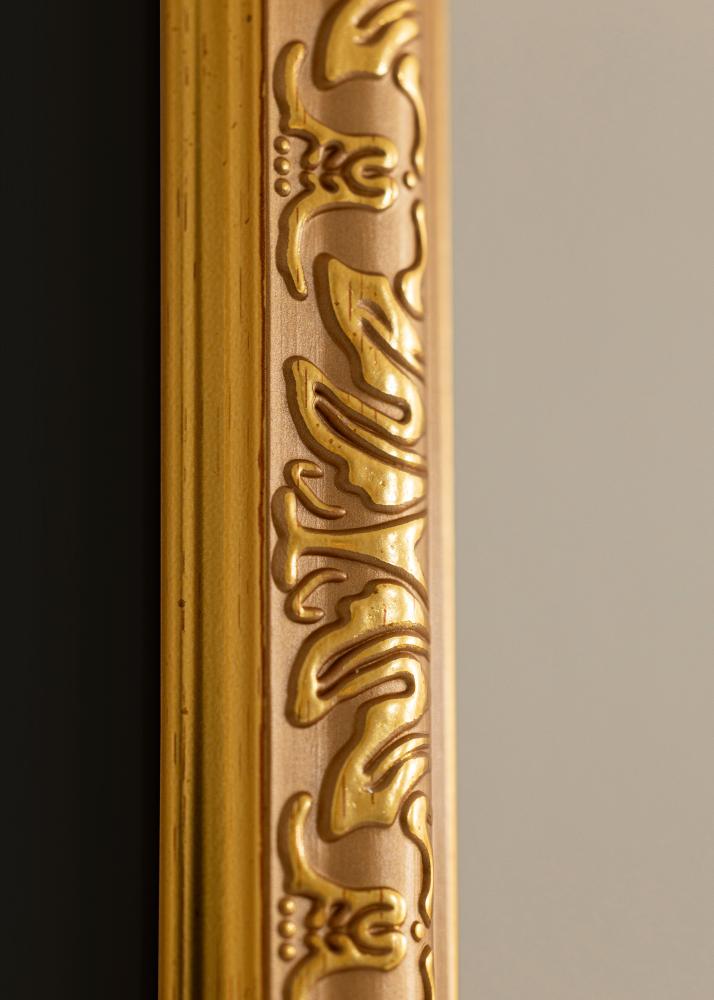 Keret Nostalgia Arany 35x45 cm - Paszpartu Fekete 11x14 inches