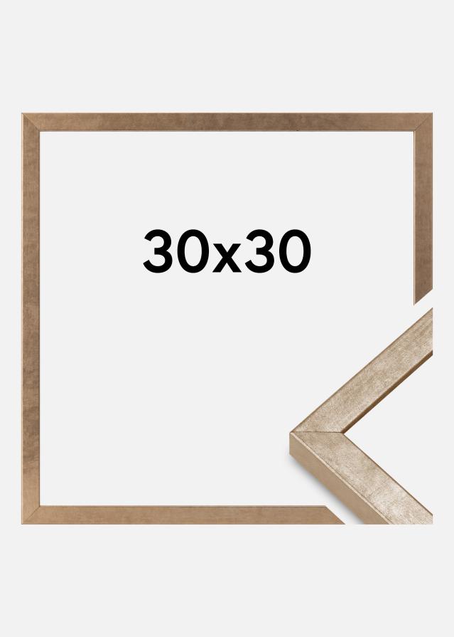 Keret Ares Akrilüveg Sárgaréz 30x30 cm