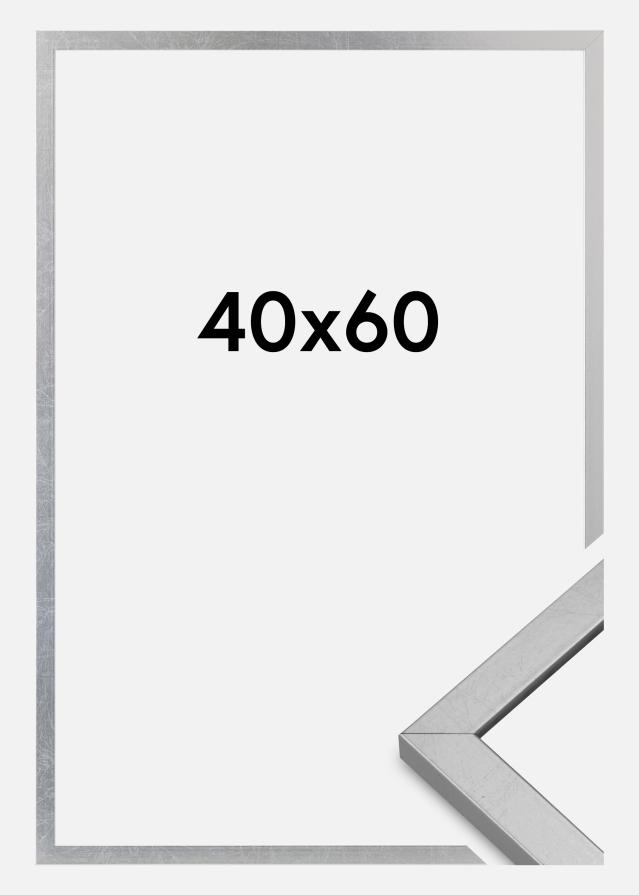 Keret Minerva Akrilüveg Ezüst 40x60 cm