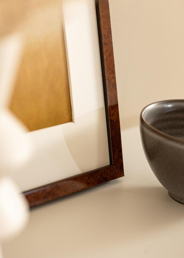 Keret Ares Akrilüveg Burr Walnut 29,7x42 cm (A3)