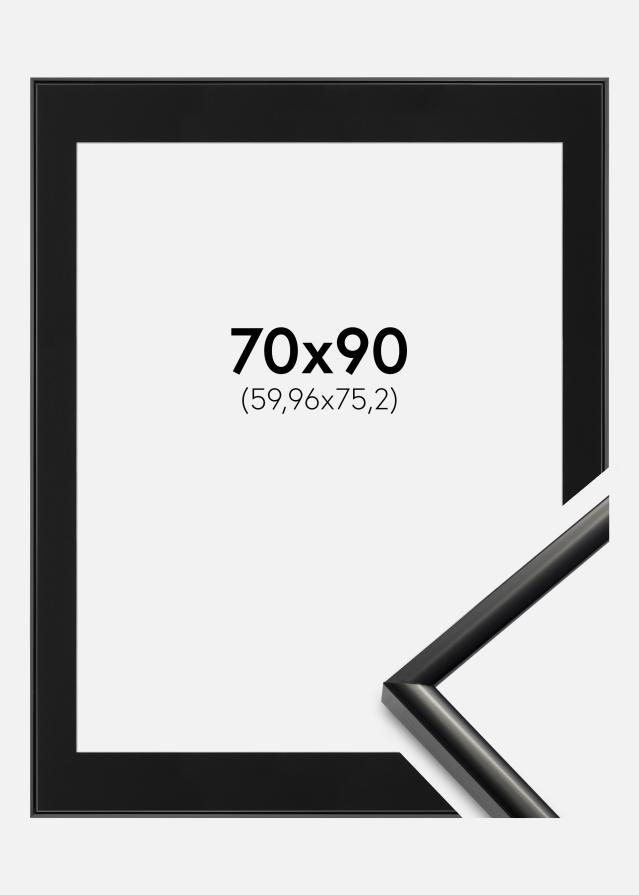 Keret New Lifestyle Fekete 70x90 cm - Paszpartu Fekete 24x30 inches