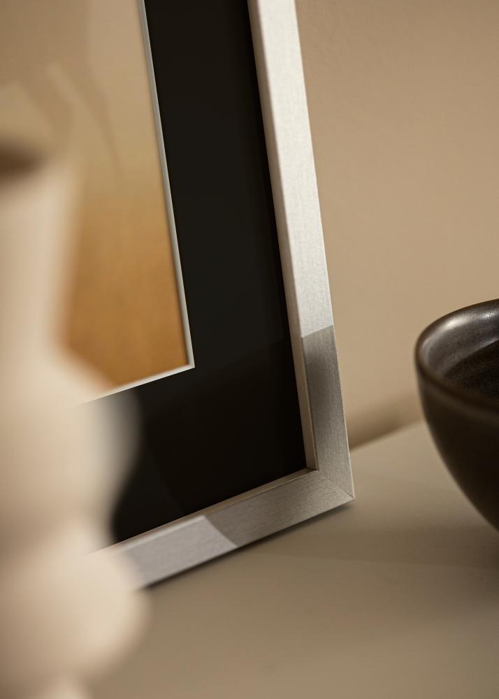 Keret Selection Ezüst 40x50 cm - Paszpartu Fekete 30x40 cm