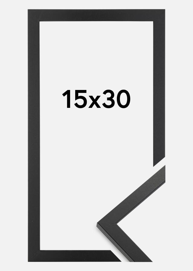 Keret Trendy Akrilüveg Fekete 15x30 cm