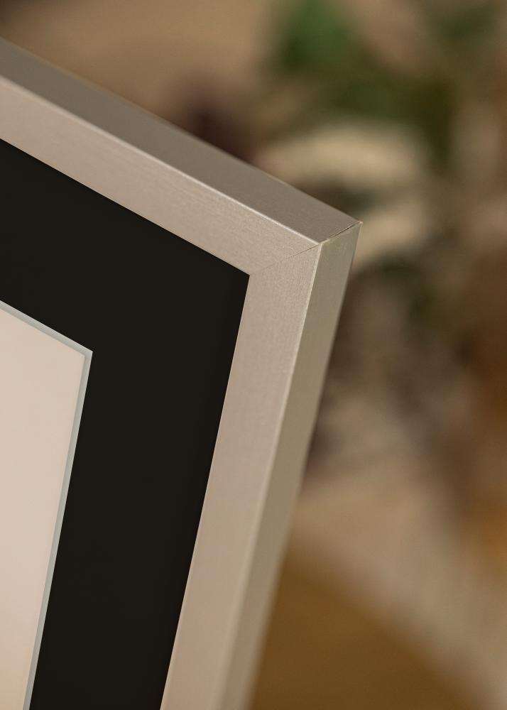 Keret Selection Ezüst 40x50 cm - Paszpartu Fekete 30x40 cm