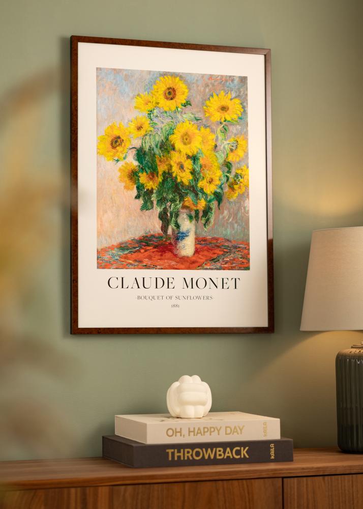 Keret Ares Akrilüveg Burr Walnut 29,7x42 cm (A3)