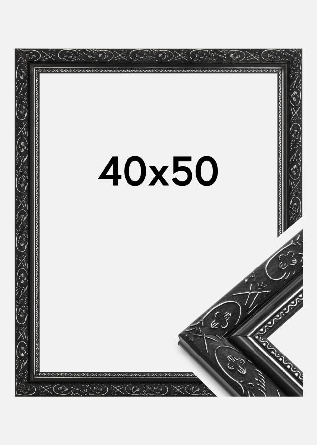 Keret Barokk Fekete 40x50 cm