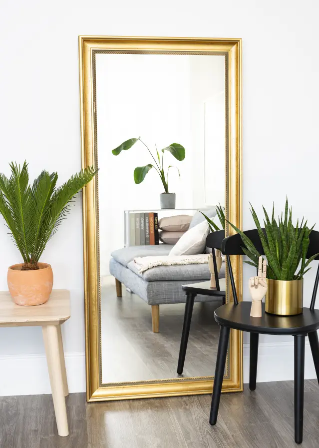 Tükör Baroque Klasszikus Arany 60x150 cm