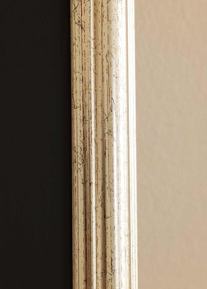 Keret Västkusten Ezüst 70x100 cm - Paszpartu Fekete 62x93 cm