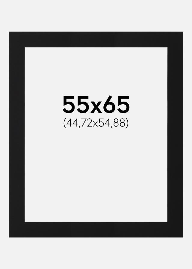 Paszpartu Fekete Standard (Fehér Mag) 55x65 cm (44,72x54,88)