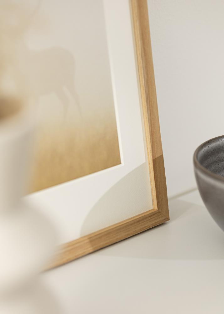 Keret Tömör Tölgy Akrilüveg 21x29,7 cm (A4)