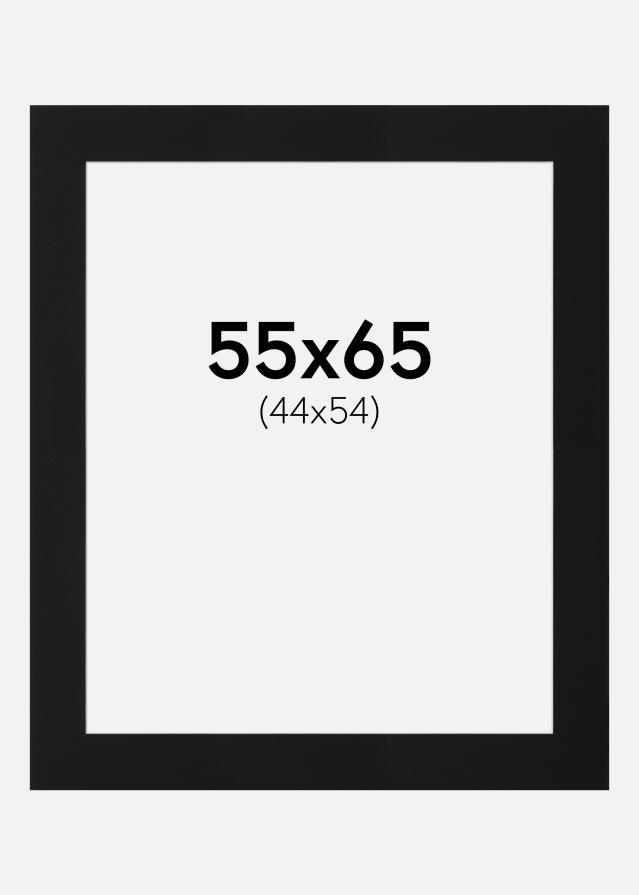 Paszpartu Fekete Standard (Fehér Mag) 55x65 cm (44x54)