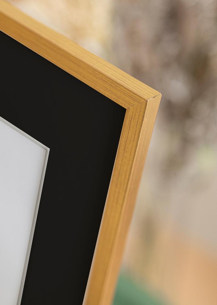 Keret Edsbyn Arany 30x40 cm - Paszpartu Fekete 8x12 inches