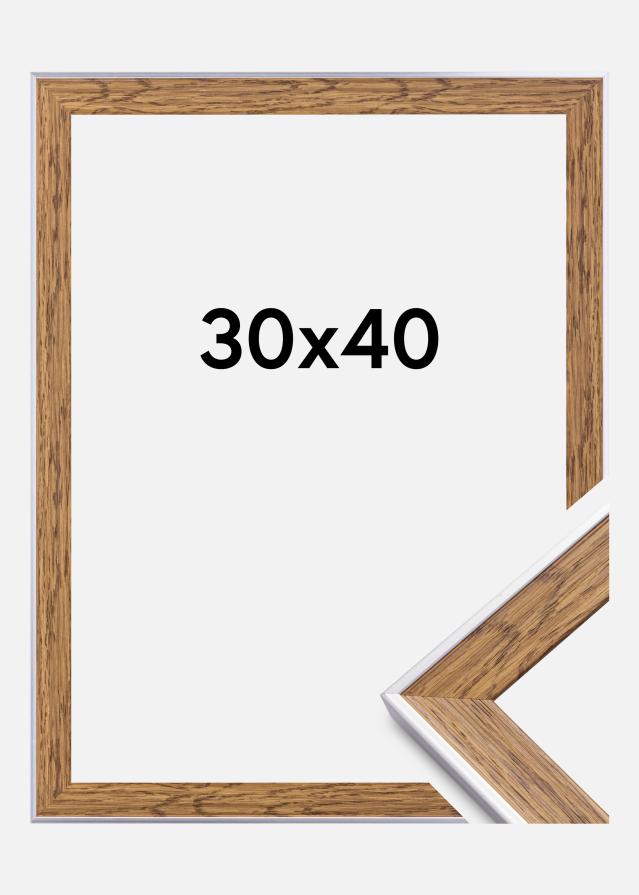 Keret Bohemian Nyírfa 30x40 cm