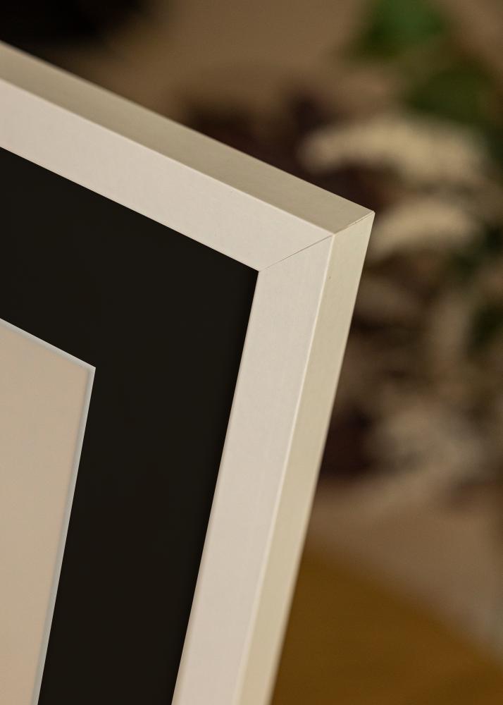 Keret Selection Fehér 40x50 cm - Paszpartu Fekete 30x40 cm