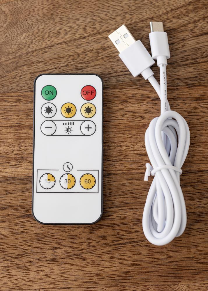 KAILA Glow Elemes Képmegvilágítás 55 cm - Ezüst