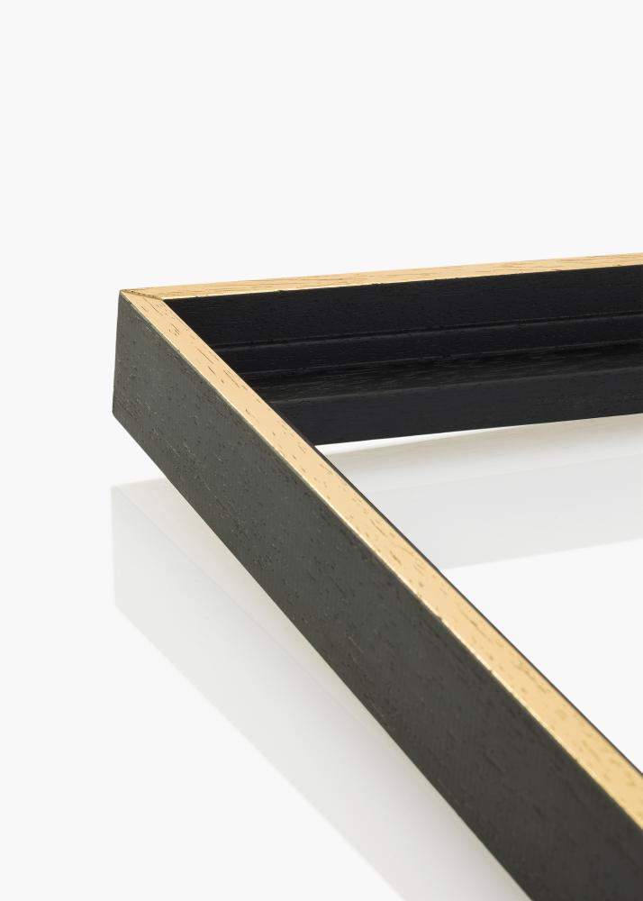 Vászonkeret Madison Fekete / Arany 20x25 cm