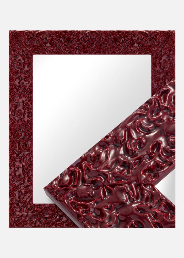 Tükör Westminster Piros - Egyéni méret