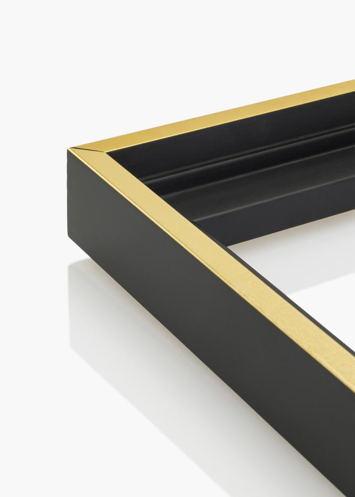 Vászonkeret Tacoma Fekete / Arany 50x60 cm