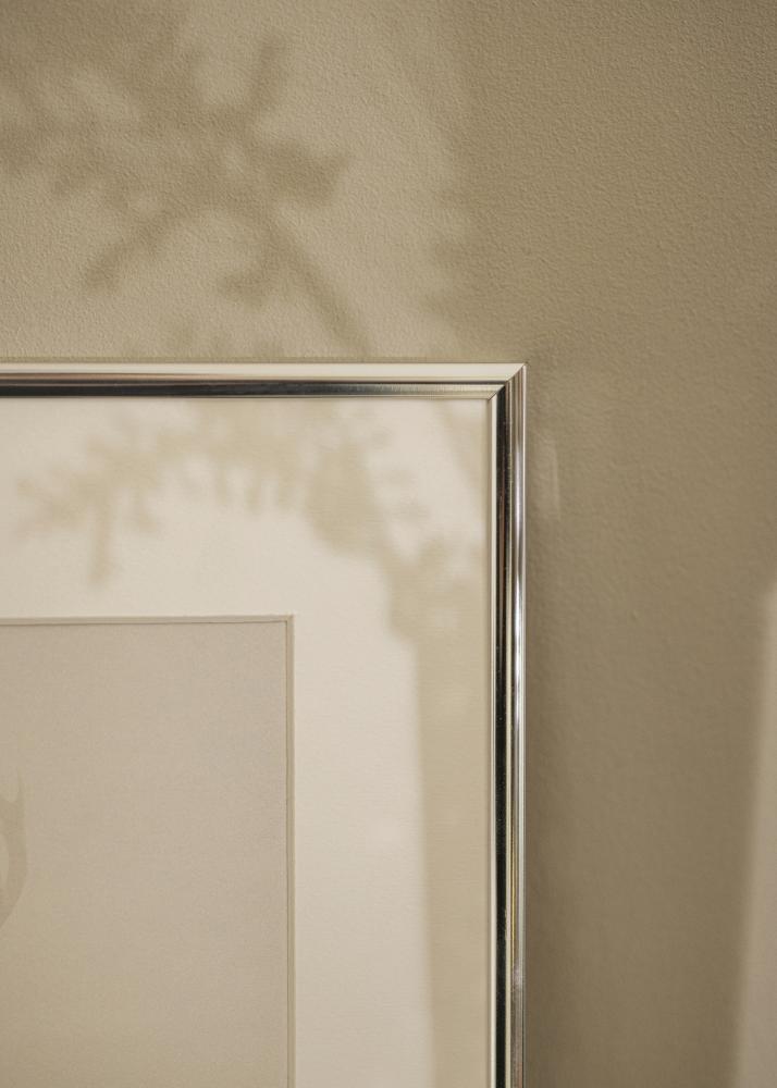 Keret Alumínium Akrilüveg Csiszolt Ezüst 50x50 cm