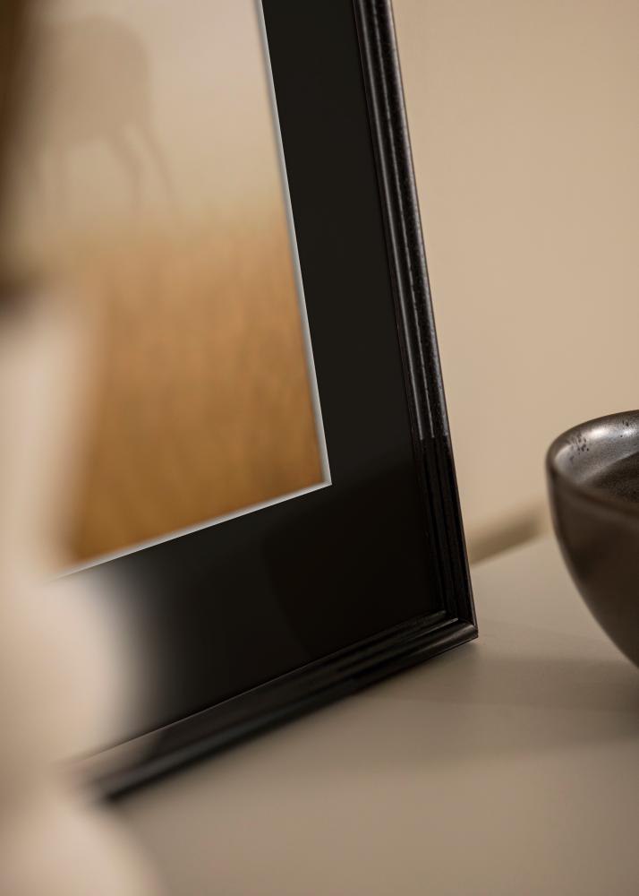 Keret Horndal Fekete 45x60 cm - Paszpartu Fekete 32x45 cm