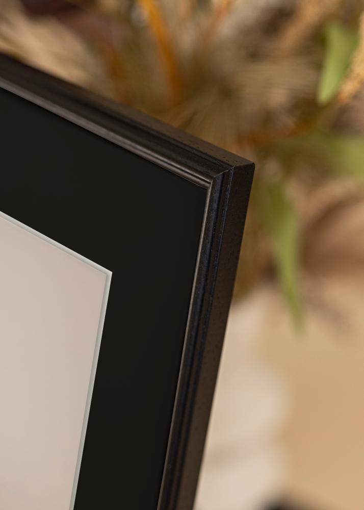 Keret Horndal Fekete 45x60 cm - Paszpartu Fekete 32x45 cm