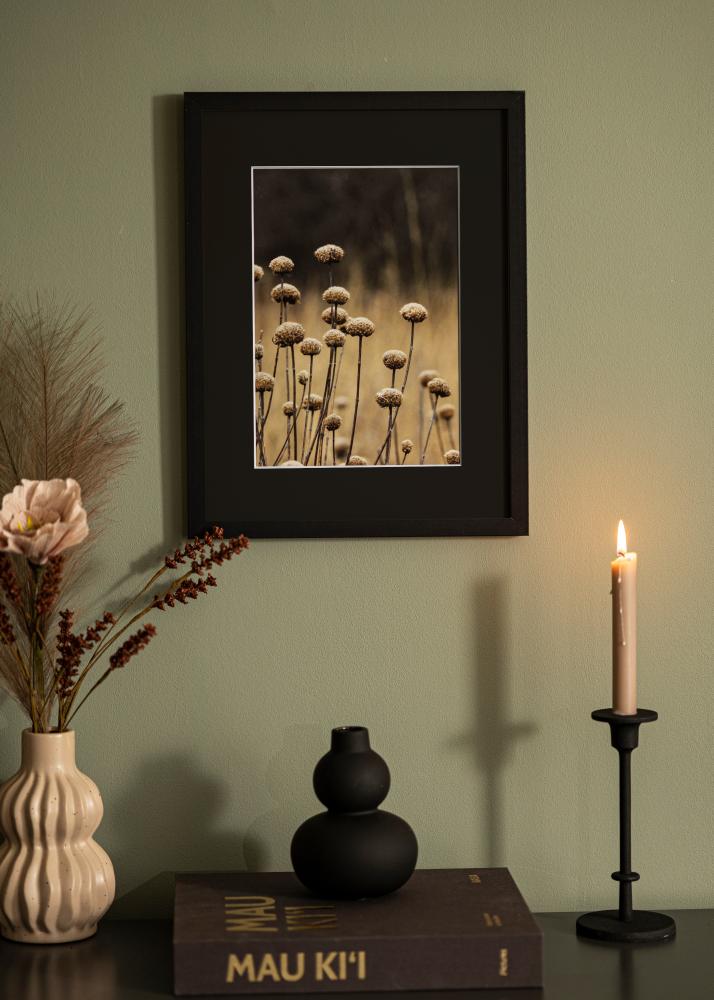 Keret Selection Fekete 40x50 cm - Paszpartu Fekete 30x40 cm