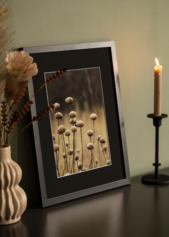 Keret Selection Fekete 40x50 cm - Paszpartu Fekete 30x40 cm