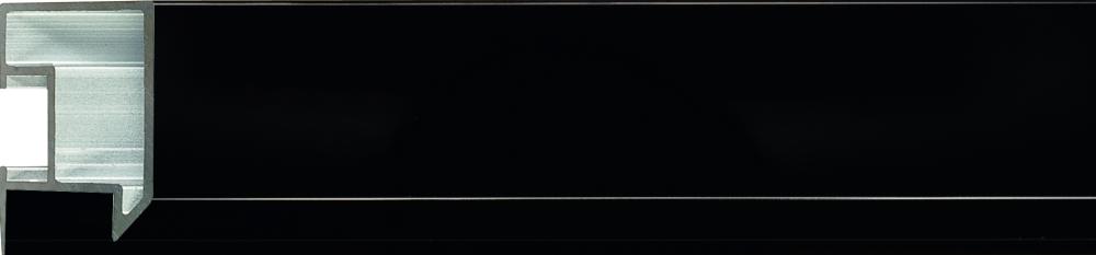 Keret Åsarna Csiszolt Fekete - Választott Méret
