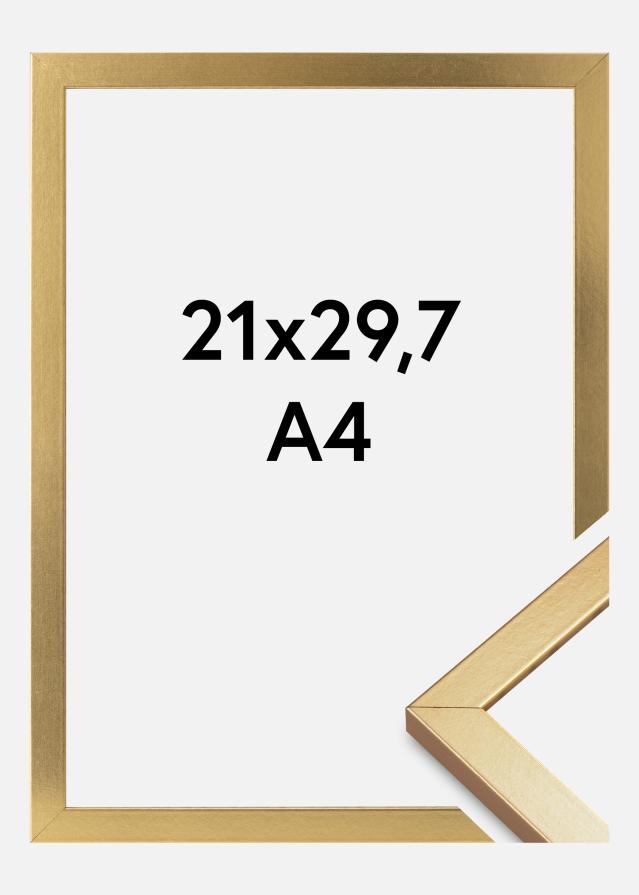 Keret Minerva Akrilüveg Arany 21x29,7 cm (A4)
