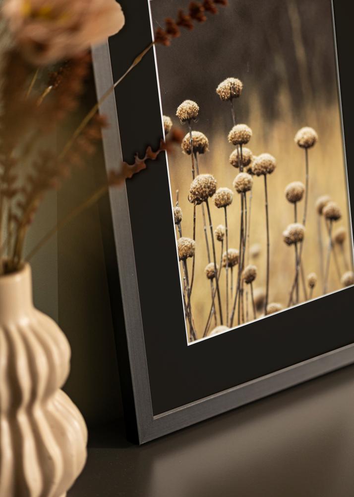 Keret Selection Fekete 40x50 cm - Paszpartu Fekete 30x40 cm