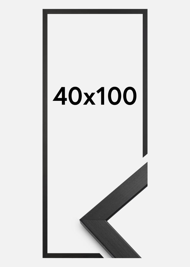 Keret Elegáns Akrilüveg Fekete 40x100 cm