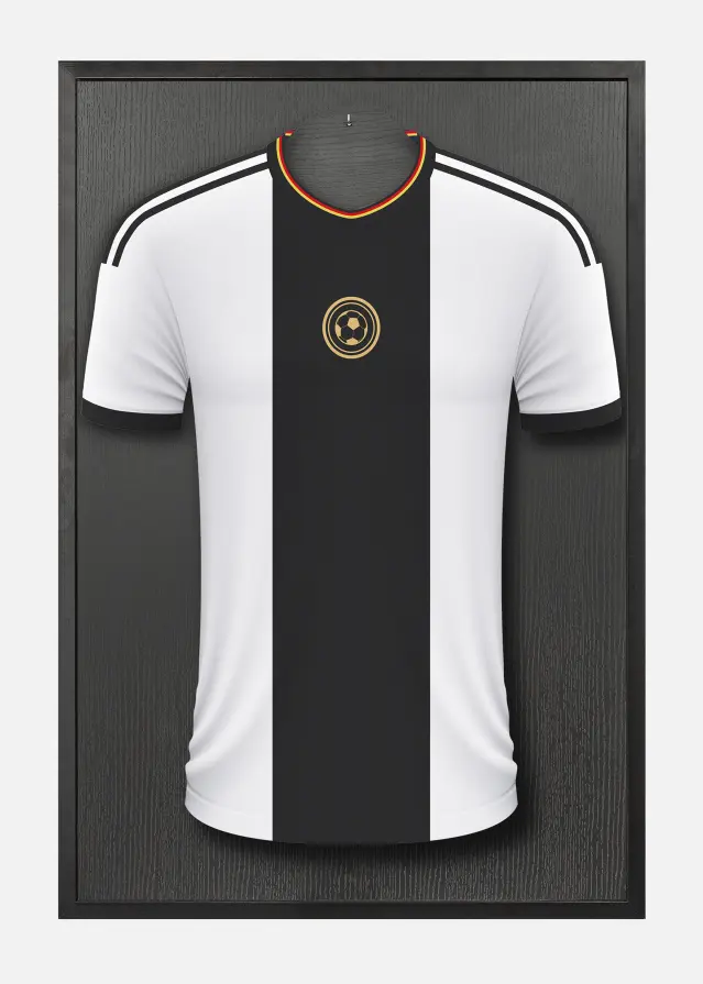 Keret Stockholm Jersey Box Akrilüveg Fekete 60x90 cm