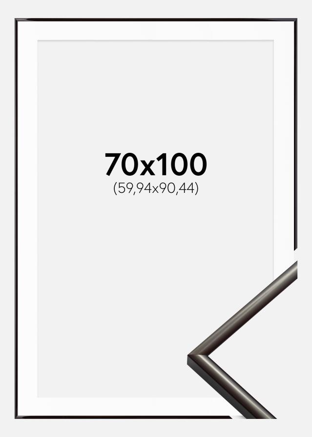 Keret New Lifestyle Espresso Brown 70x100 cm - Paszpartu Fehér 24x36 inches