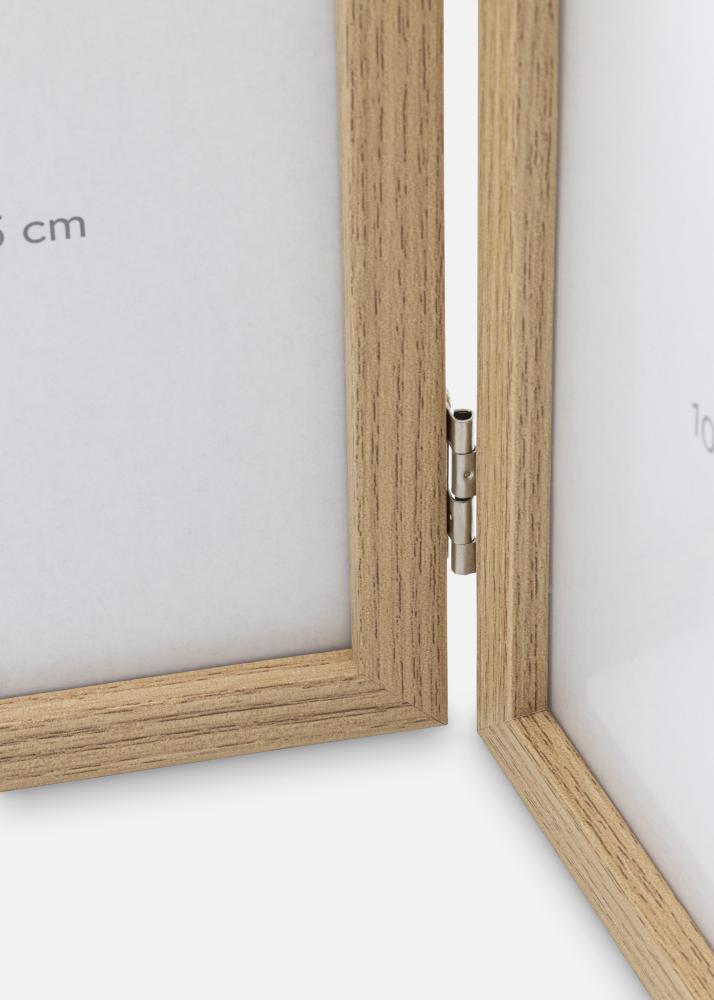 Összecsukható Keret Tömör Tölgy 10x15 cm