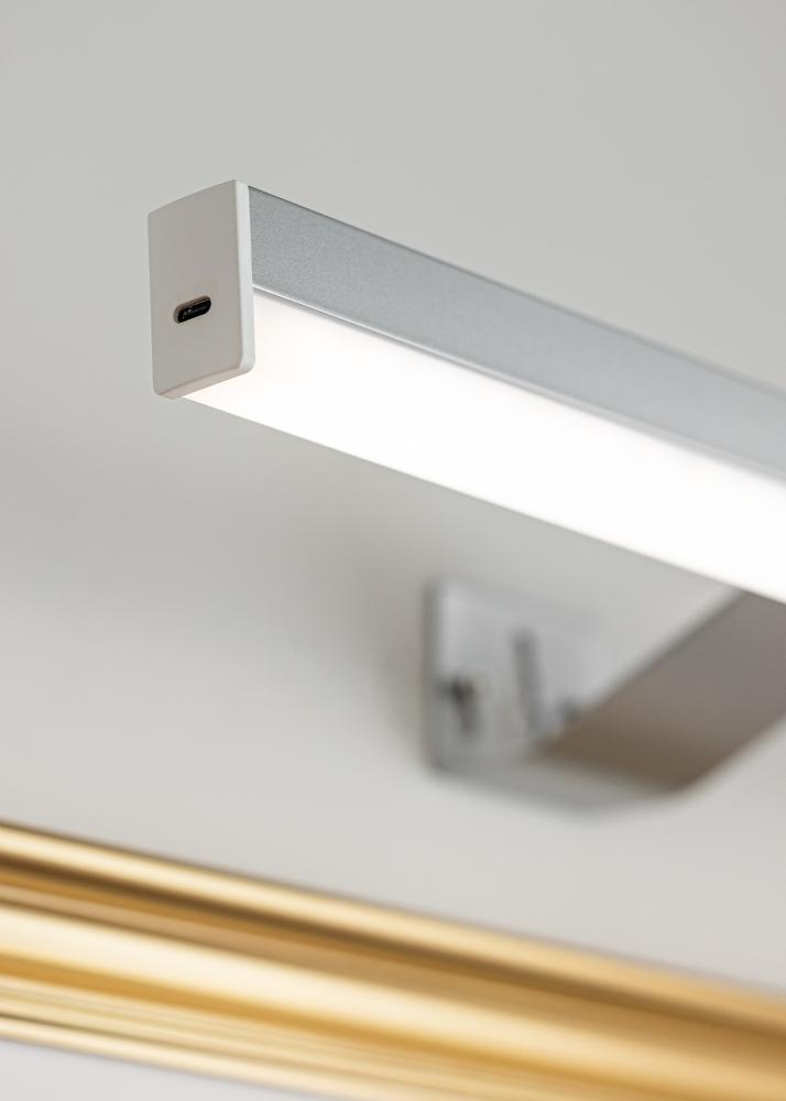 KAILA Glow Elemes Képmegvilágítás 55 cm - Ezüst