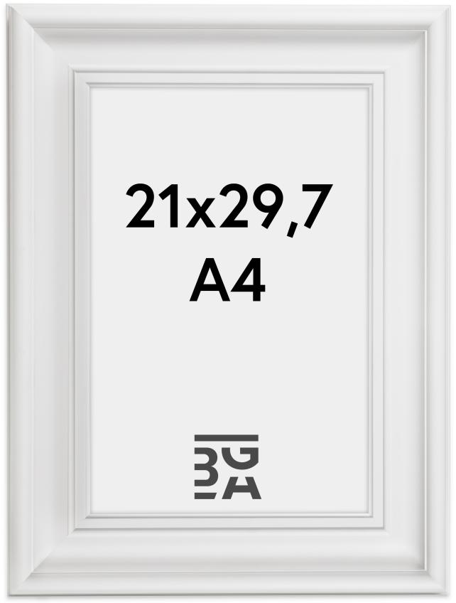 Keret Dalarna Fehér 21x29,7 cm (A4)