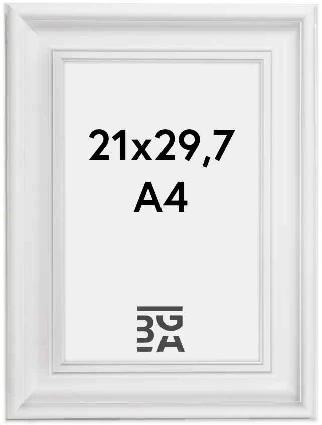 Keret Dalarna Fehér 21x29,7 cm (A4)