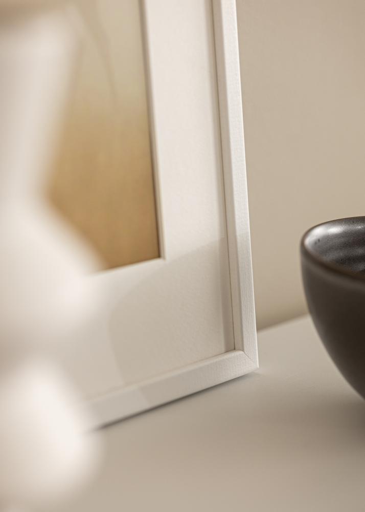 Keret Kaspar Fehér 50x70 cm - Paszpartu Fehér 16x24 inches