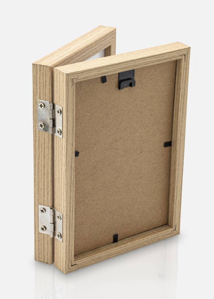 Összecsukható Keret Tömör Tölgy 10x15 cm