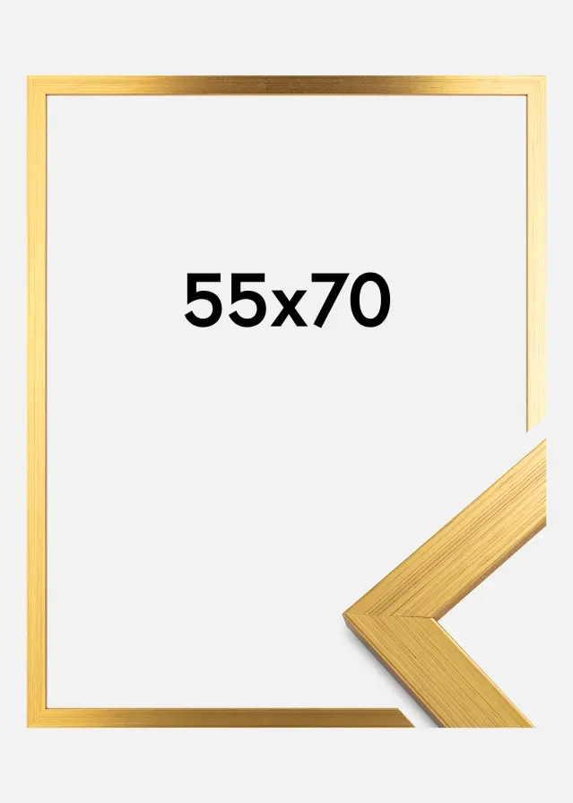 Keret Gold Wood 55x70 cm