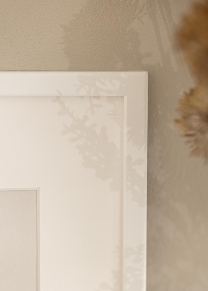 Keret Kaspar Fehér 50x70 cm - Paszpartu Fehér 16x24 inches