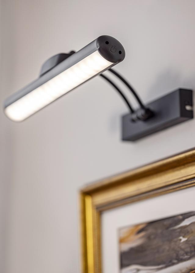 KAILA Gleam Elemmel ellátott Képmegvilágítás 32 cm - Fekete