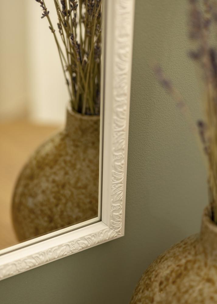 Tükör Nostalgia Fehér 40x100 cm