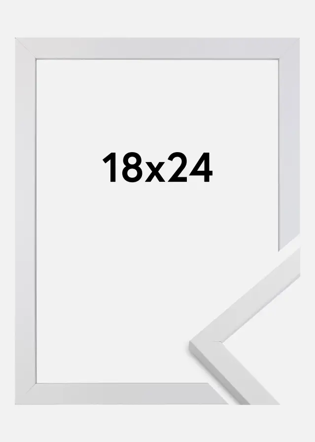 Keret Trendy Akrilüveg Fehér 18x24 cm