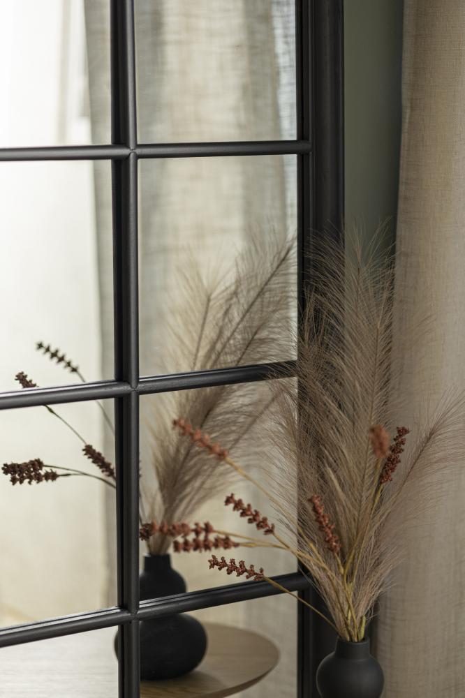 Tükör Window fenyő Dome Fekete 103x180 cm