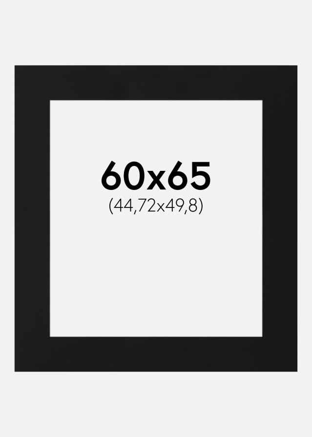 Paszpartu Fekete Standard (Fehér Mag) 60x65 cm (44,72x49,8)