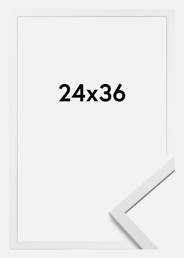 Keret Edsbyn Akrilüveg Fehér 24x36 cm